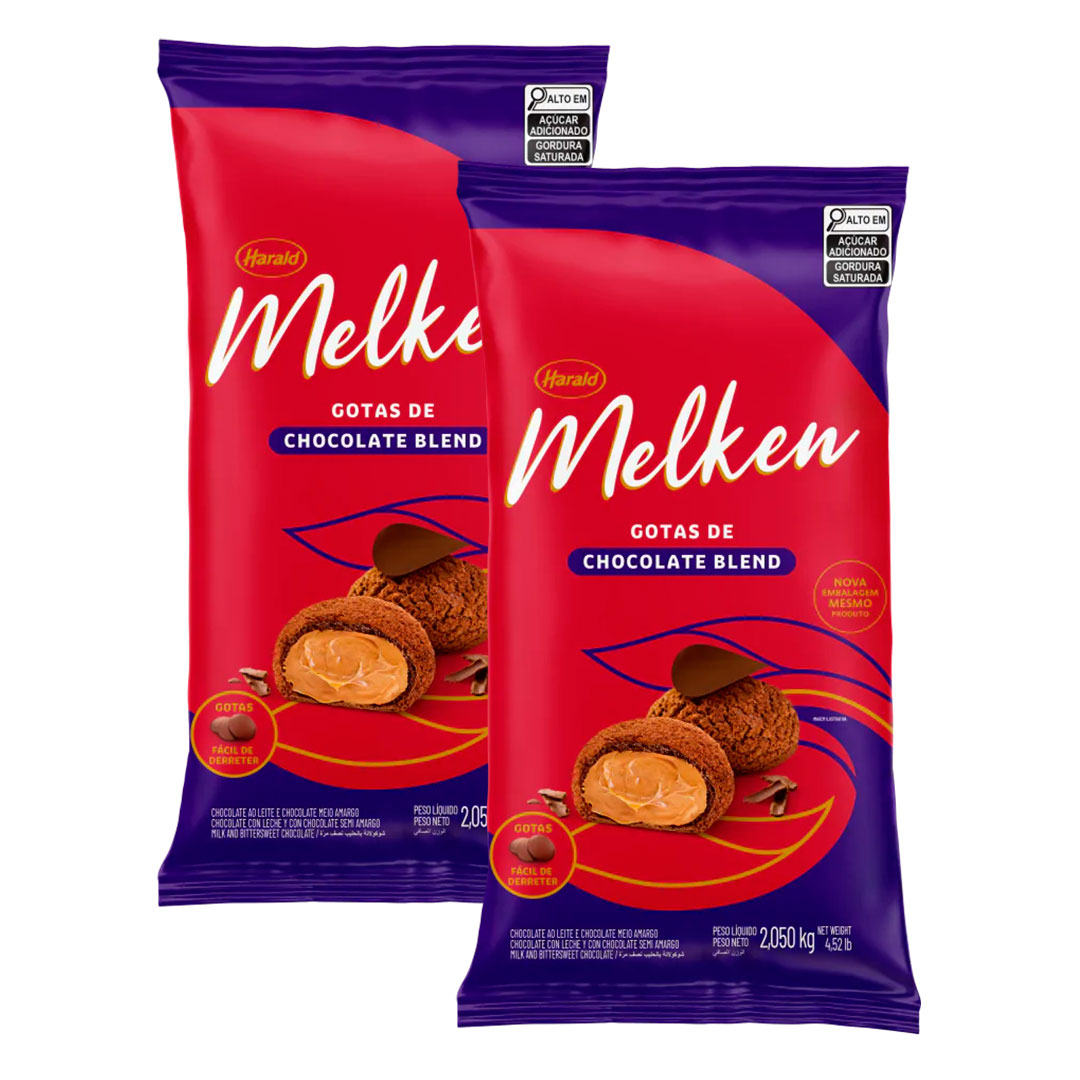Imagem do produto Chocolate Gotas Melken 2,05Kg - Blend