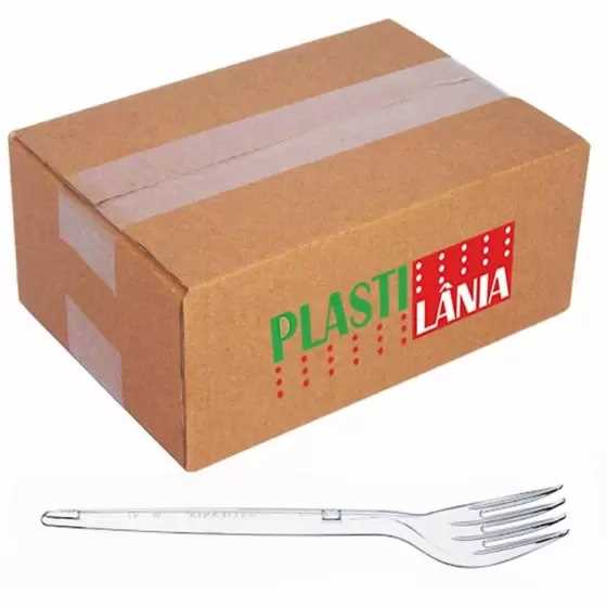 Imagem do produto Garfo Master C/1000 Plastilania - Cristal