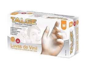 Imagem do produto Luva Vinil S/Pó Talge 10X100 - M