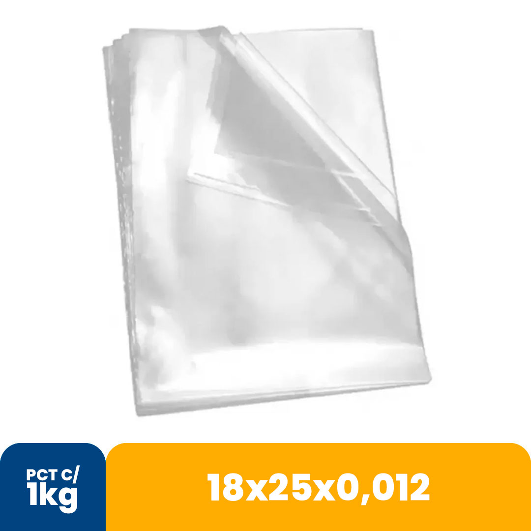 Imagem do produto Saco Pp Zpp 18 X25 X0,012 - Encomenda