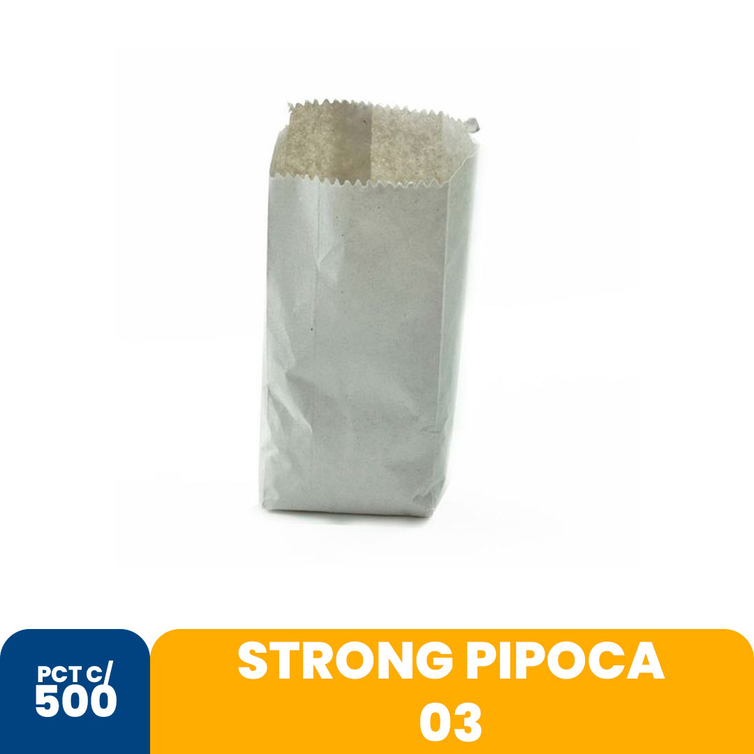 Imagem do produto Saco Pap Strong Pip 3 Com 500 Unidades Fd/10