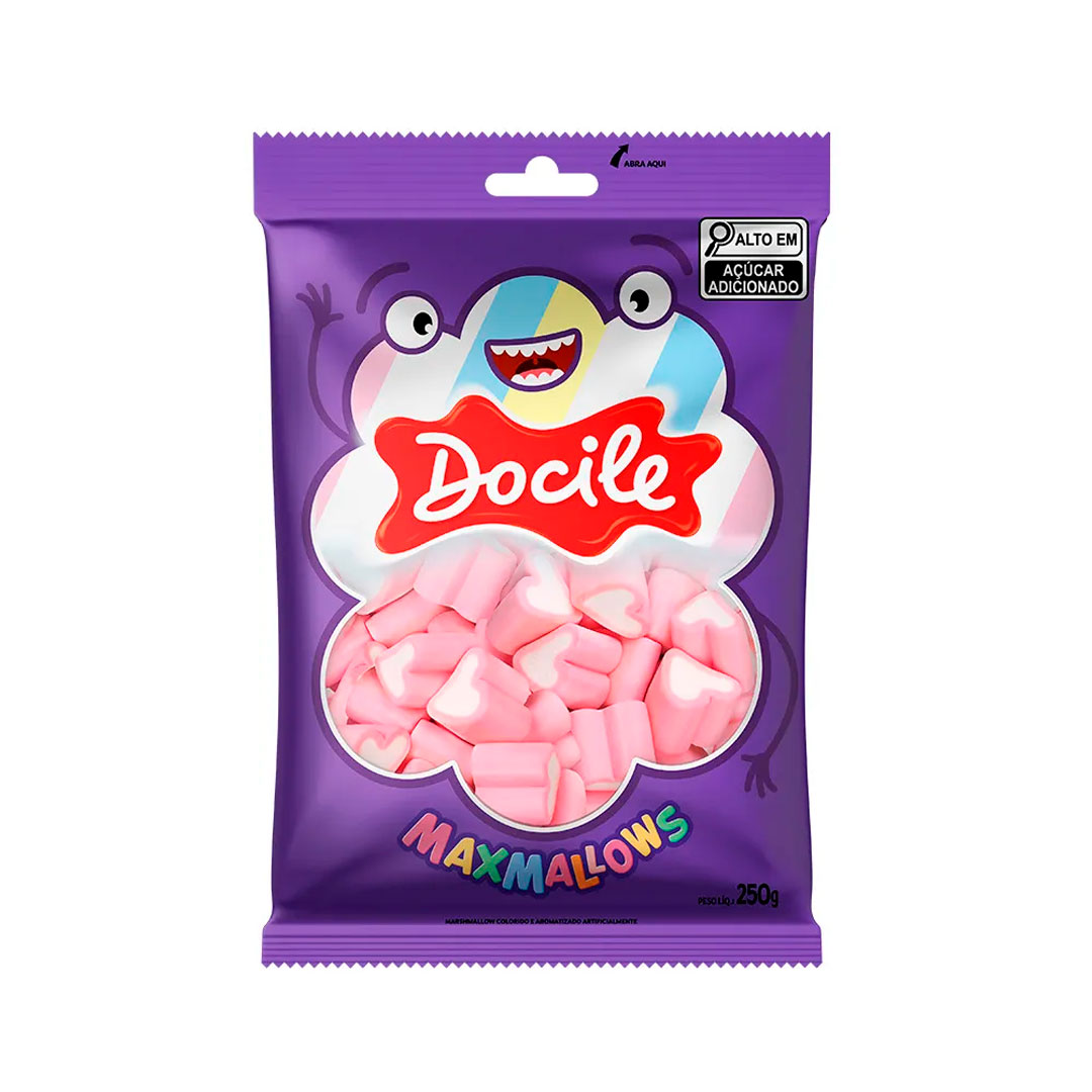 Imagem do produto Marshmallow Docile 250g - Coração