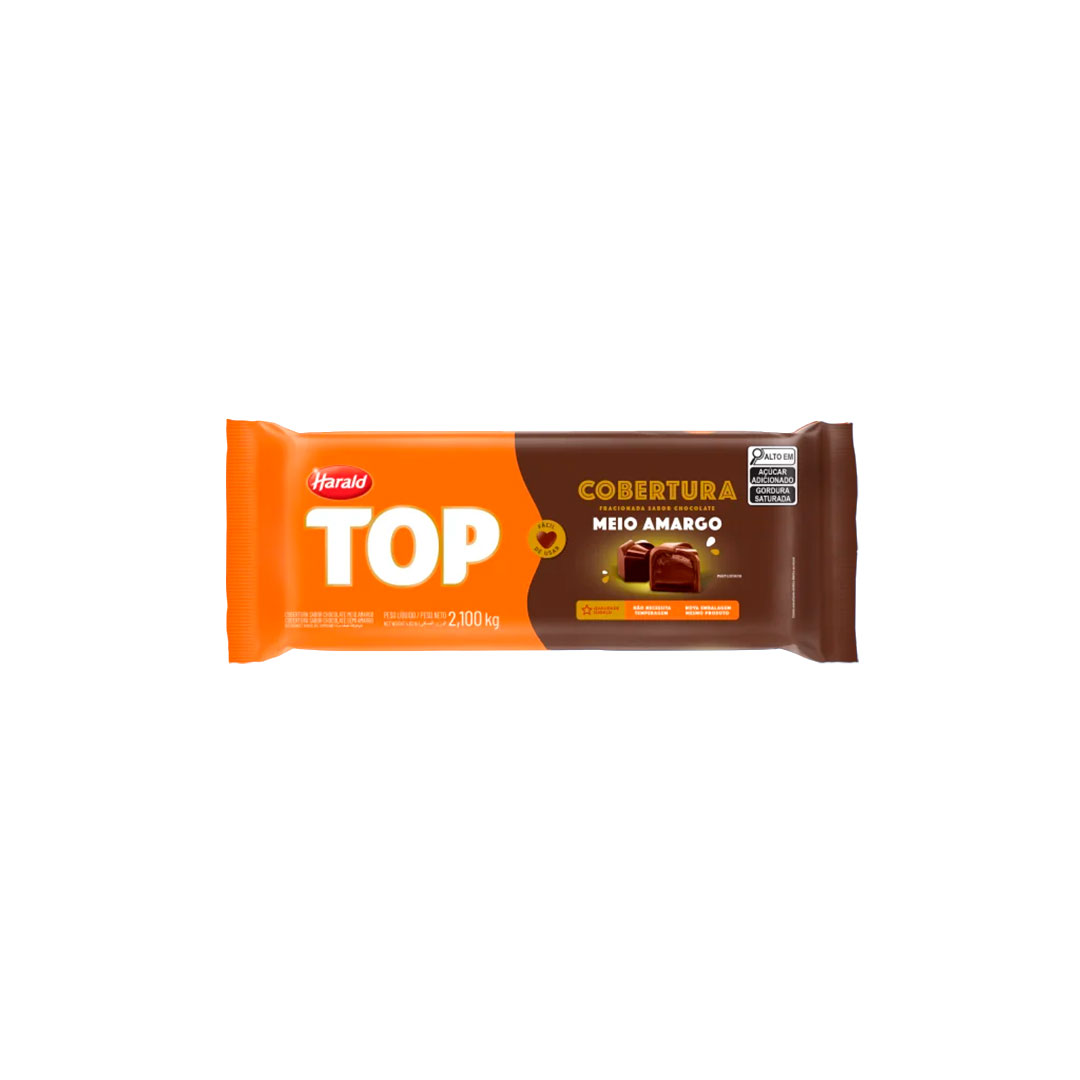 Imagem do produto Cobertura Barra Harald Top 2,050Kg - Meio Amargo
