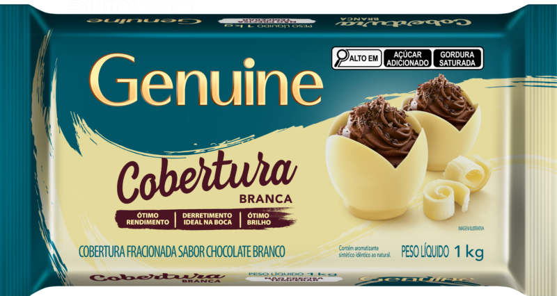Imagem do produto Cobertura Barra Genuine 1Kg - Branco