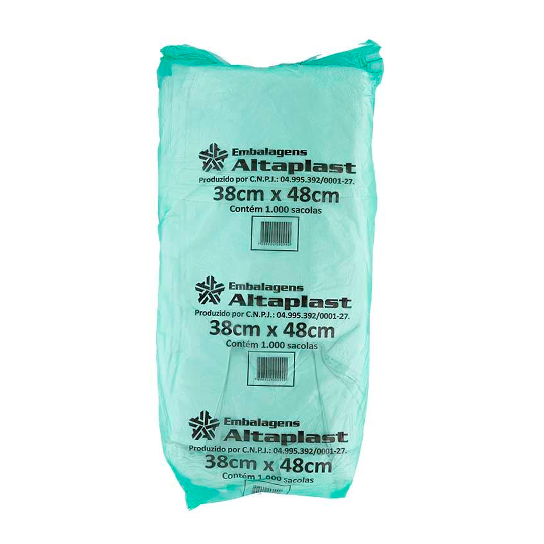 Imagem do produto Sacola Branca 38X48 C/1000 Altaplast