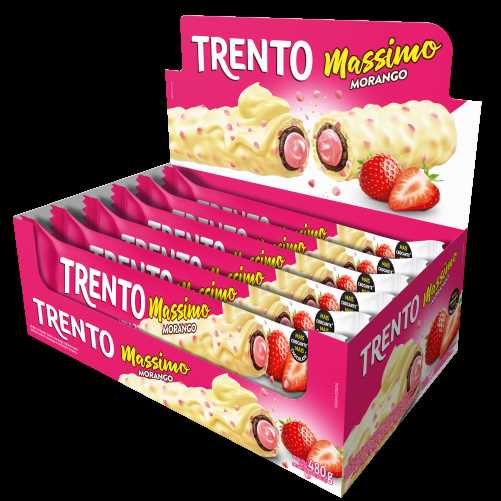 Imagem do produto Chocolate Trento Massimo 30 G - Morango