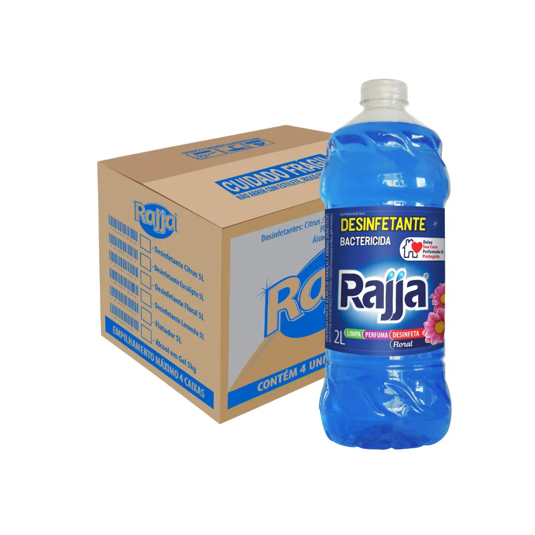 Imagem do produto Desinfetante 2l Rajja - Floral