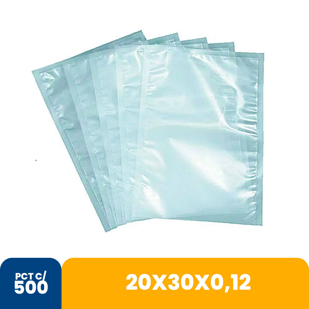 Imagem do produto Sacos A Vacuo 20 X 30 X 012 Com 500un
