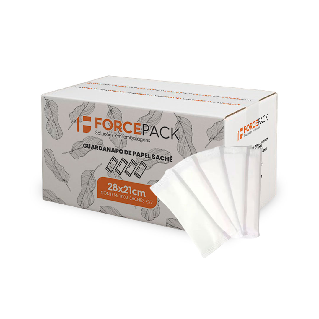 Imagem do produto Guardanapo Sache Forcepack 28 X21 C/1000