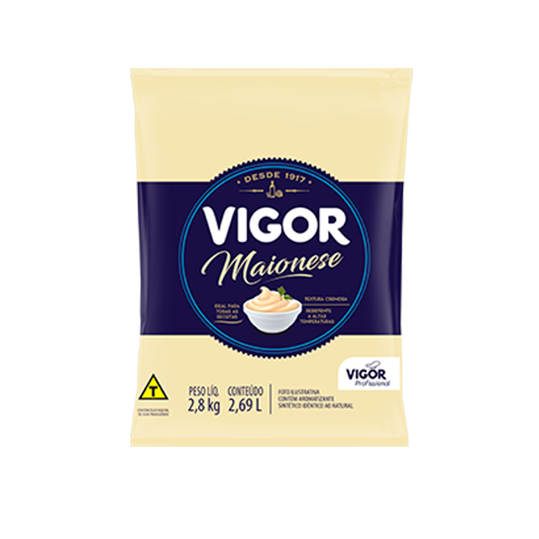 Imagem do produto Maionese Vigor Bag 2,8Kg Cx/6