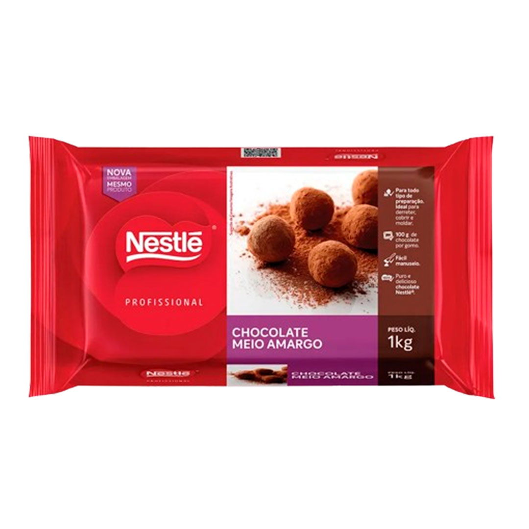 Imagem do produto Chocolate Nestle 1kg - Meio Amargo