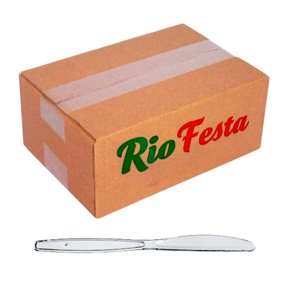 Imagem do produto Faca Reforçada Cristal 20X50 Rio Festas