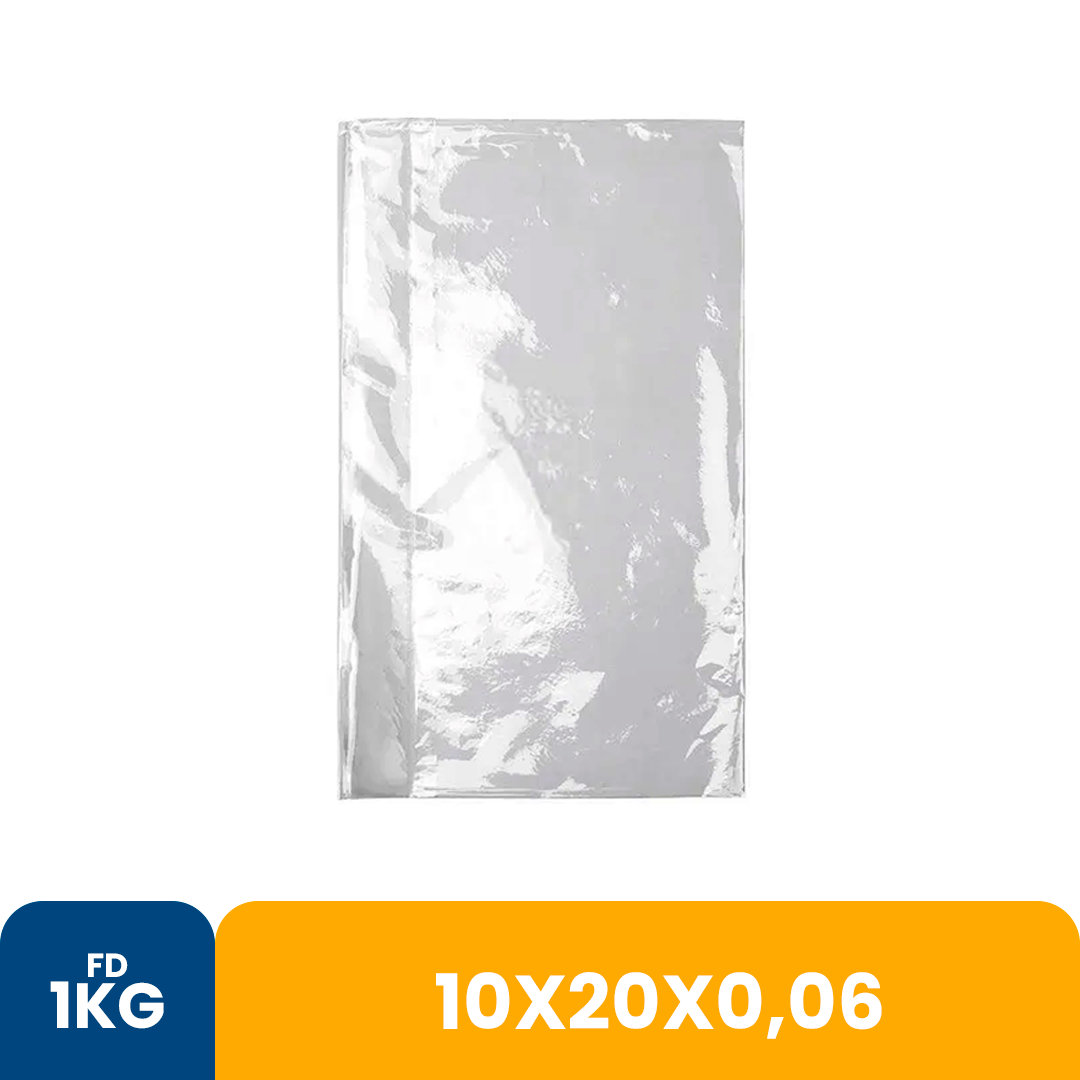 Imagem do produto Saco Virgem Forcepack 10X20X0,06 C/833
