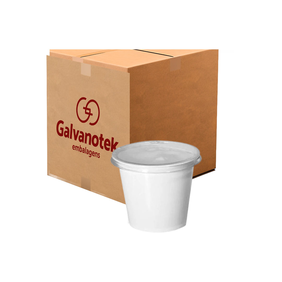 Imagem do produto Embalagem G 697 Galvanotek 60ml Cx 700 Un - Branco