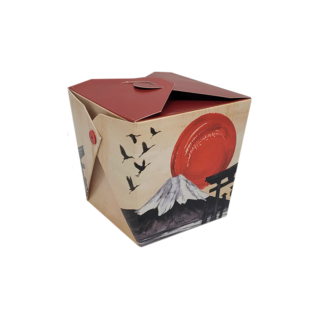 Imagem do produto Caixa Yakisoba G   1000 Ml C/50 Salvi - Branco