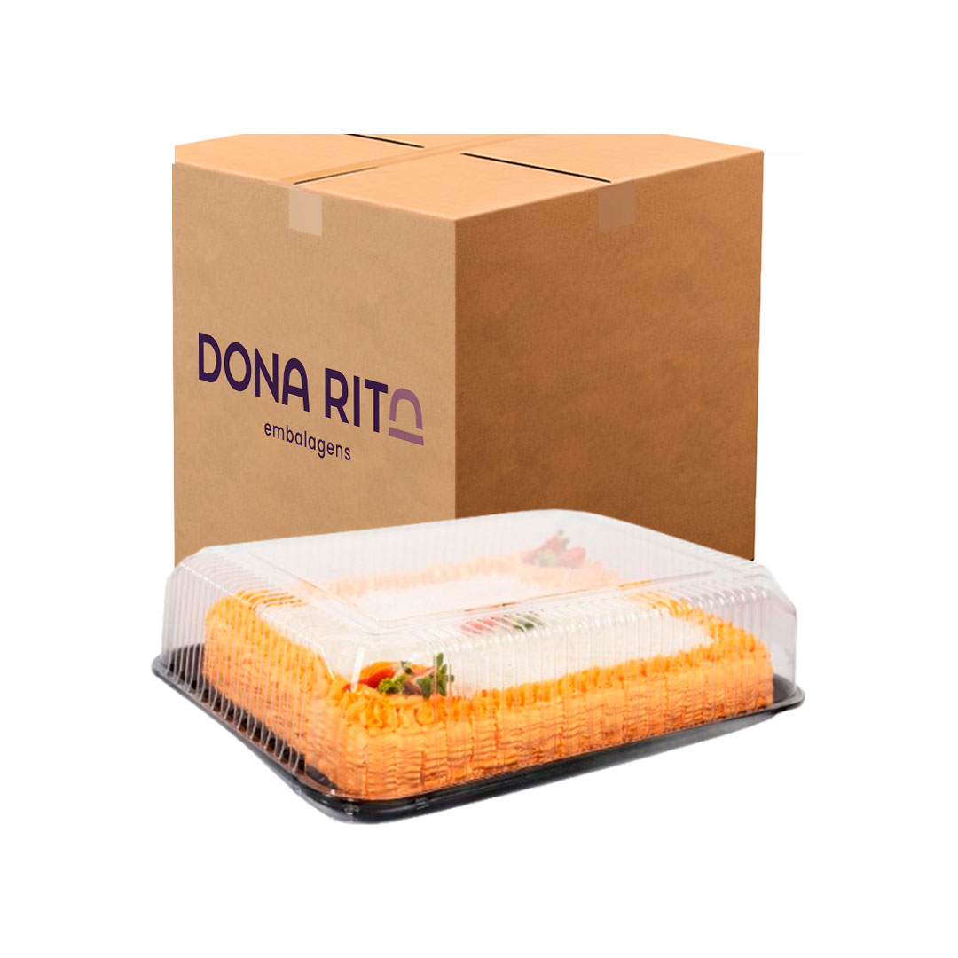Imagem do produto D 78 Roma Dona Rita Torta Media Caixa Com 20 Unidades - Preto