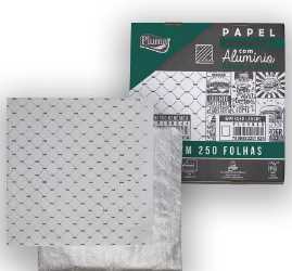 Imagem do produto Papel Laminado Com Aluminio 38x38 Com 250 Pl