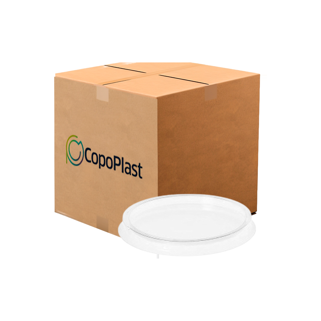 Imagem do produto Tampa 200/250ml Copoplast 20X50 - Transparente