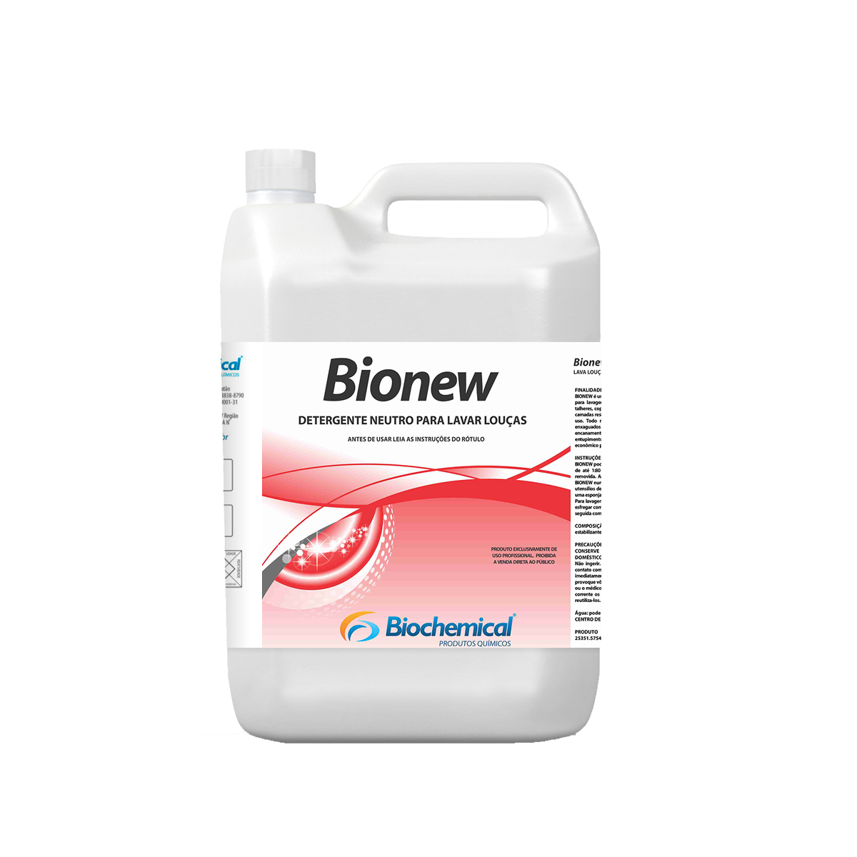 Imagem do produto Detergente Neutro Bionew 5L