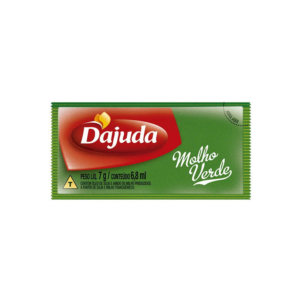 Imagem do produto Molho Verde Sache Dajuda 7 G C/192