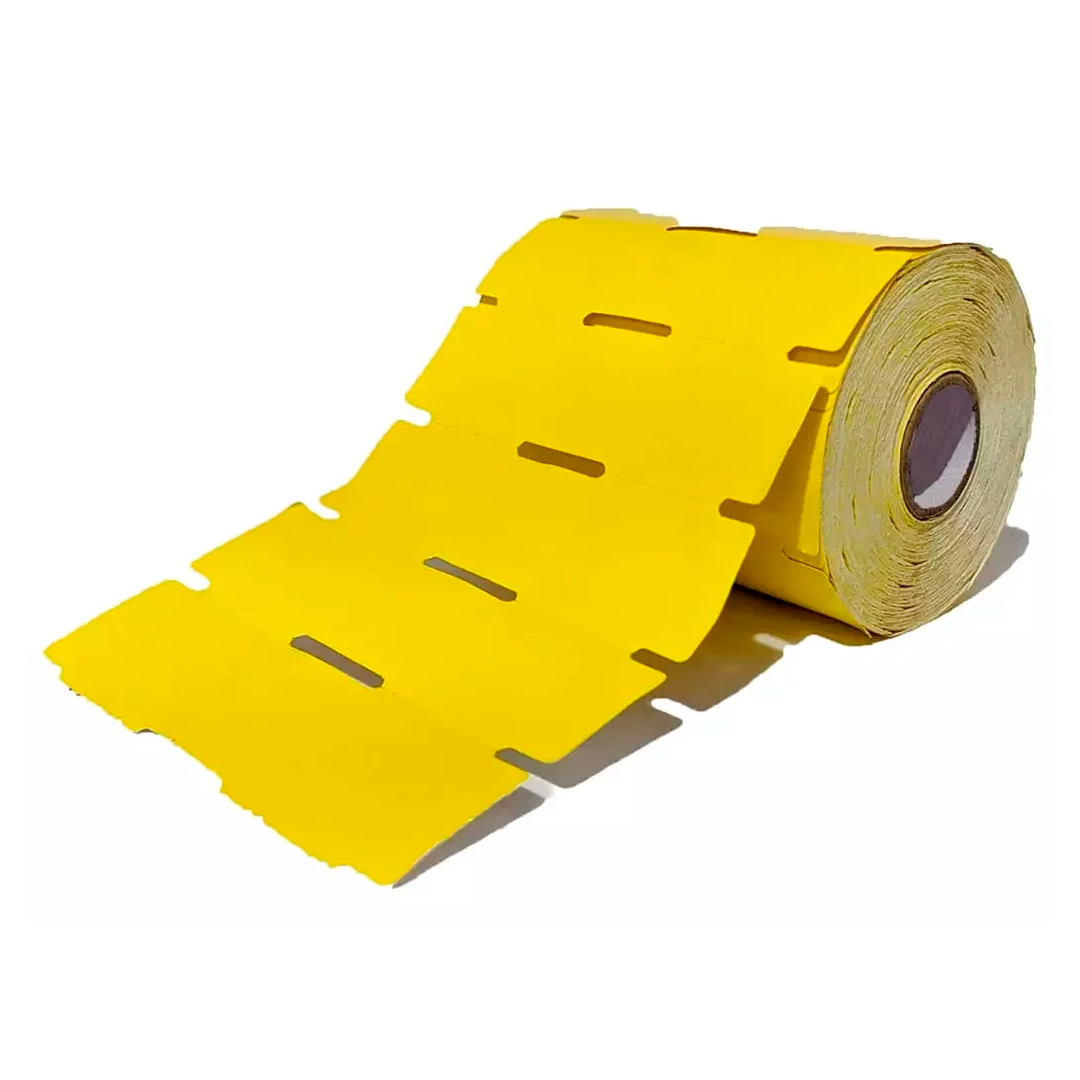 Imagem do produto Etiqueta Para Gondula Rolo Com 1000 - Amarelo