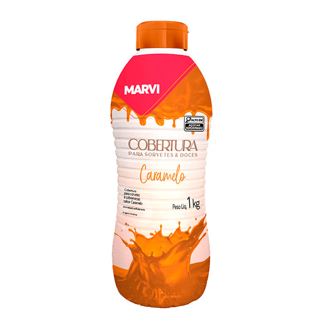Imagem do produto Cobertura Para Sorvete Marvi 13kg - Caramelo
