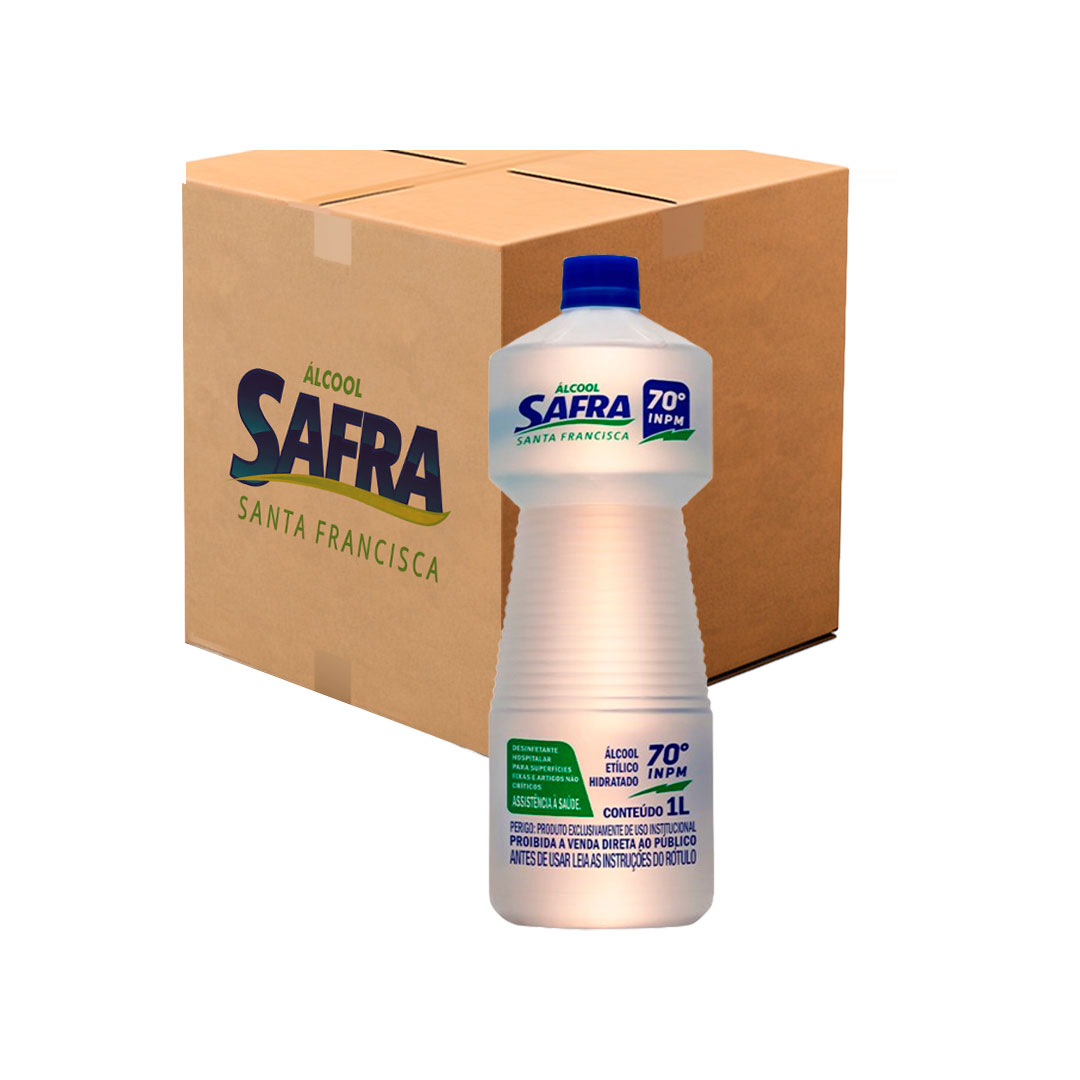 Imagem do produto Álcool Liquido 70 1L Safra
