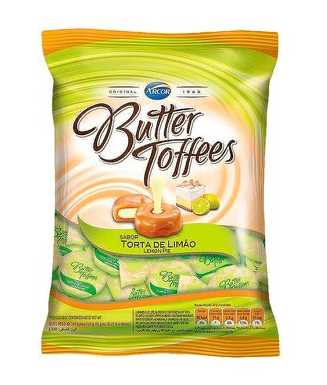 Imagem do produto Bala Mastigavel Butter Toffe 500g - Torta de Limão