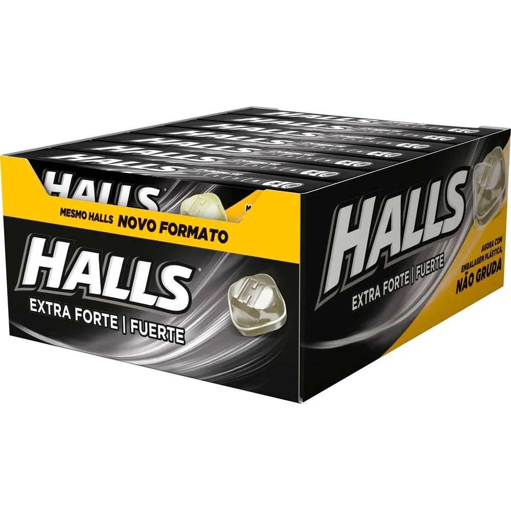 Imagem do produto Bala Drops Halls 28g - Extra Forte