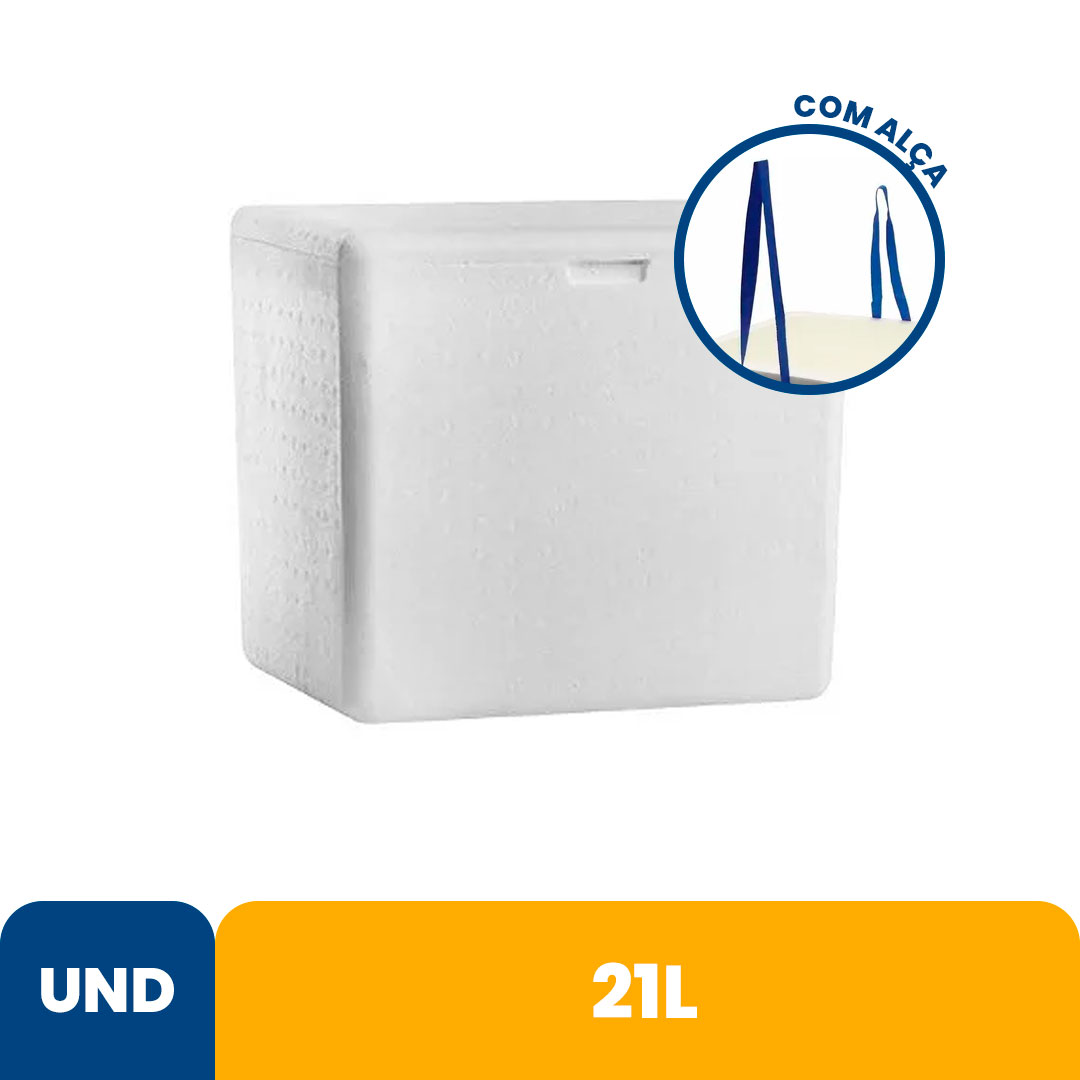 Imagem do produto Caixa Térmica Isopor 21l Com Alca Knauf