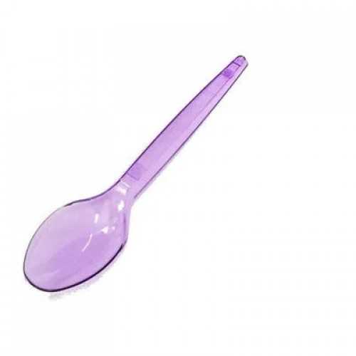 Imagem do produto Colher Sobremesa C/50 Cx/20 Plastilania - Roxo Glass
