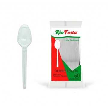 Imagem do produto Colher Refeição 20X50 Rio Festas - Cristal