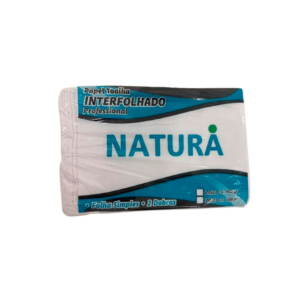 Imagem do produto Interfolha 100% Celulose 500 G Natura - Folha Simples