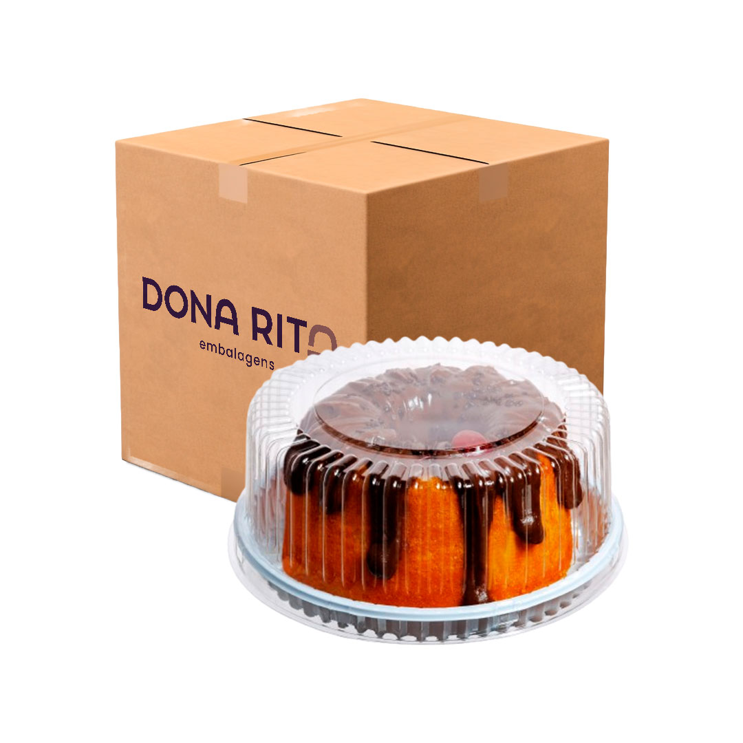Imagem do produto D 32 Roma Dona Rita Torta Media Caixa Com 100 Unidades - Branco