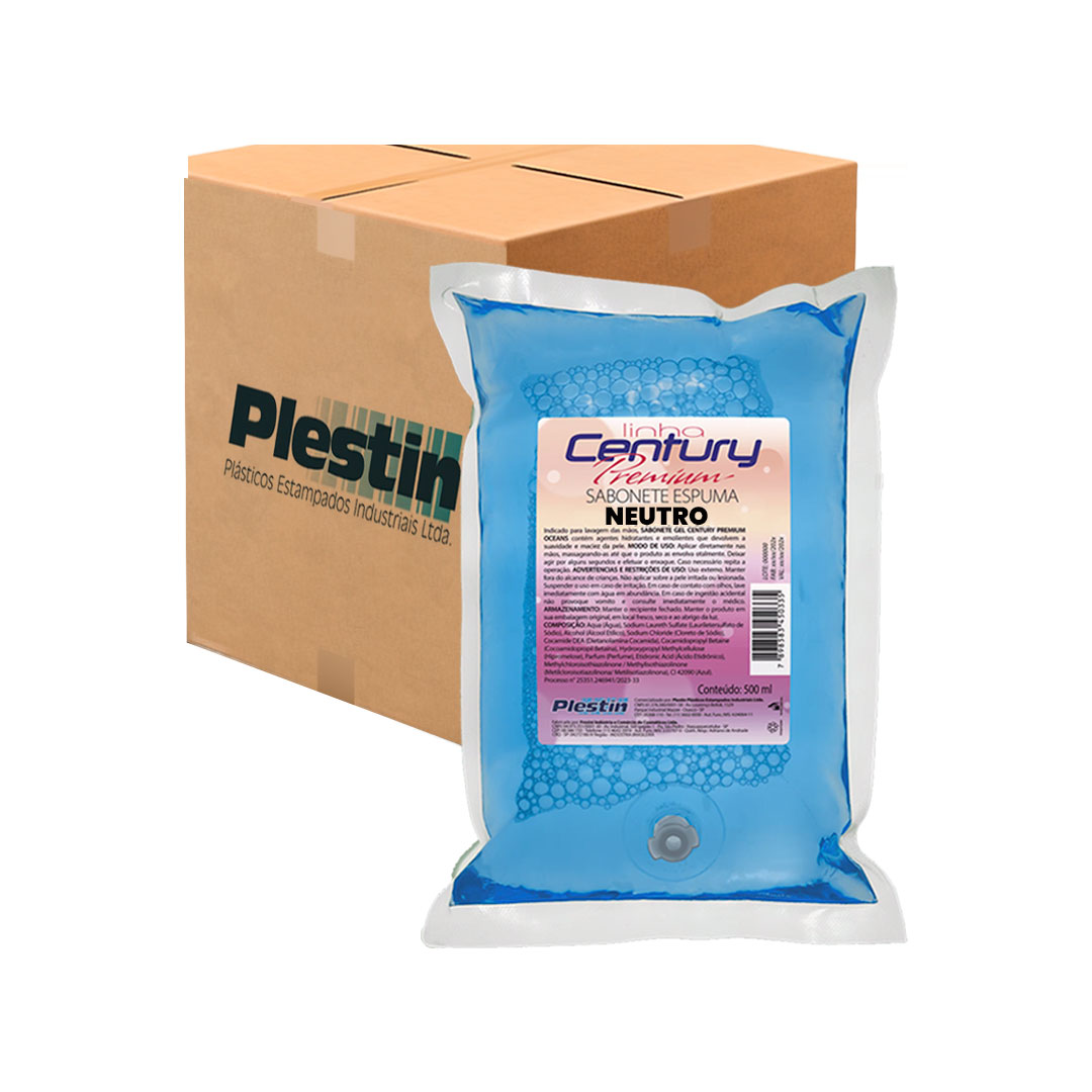 Imagem do produto Sabonete Espuma 500ml Plestin - Neutro