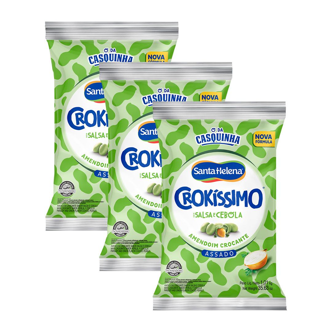 Imagem do produto Crokissimo Santa Helena 1,01Kg - Salsa e Cebola