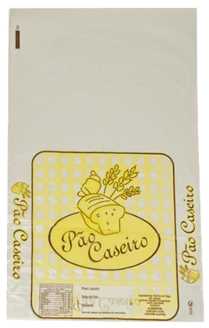 Imagem do produto Saco Plástico Para Pao Caseiro Com 100