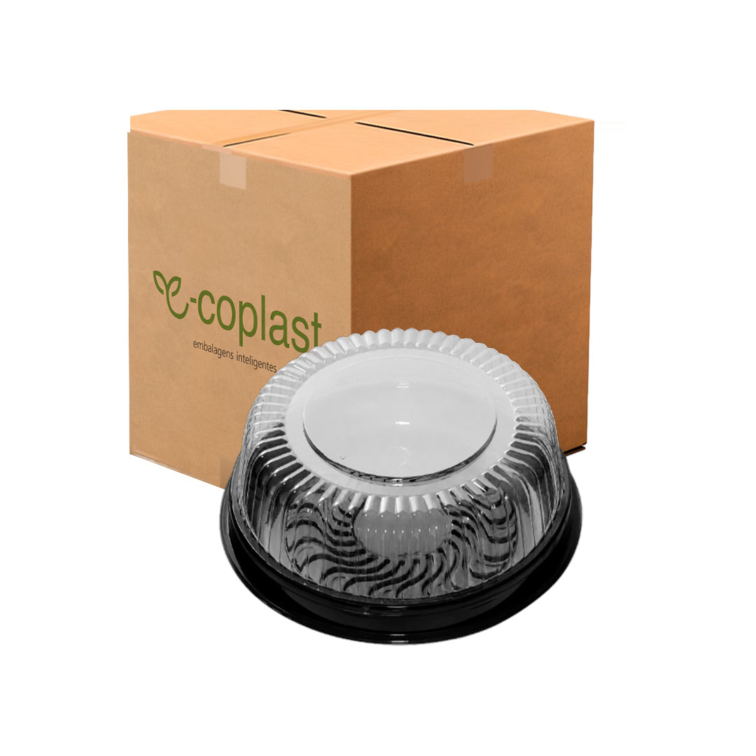 Imagem do produto Eco 32 Ecoplast Smart Bolo E Torta C/100 - Preta