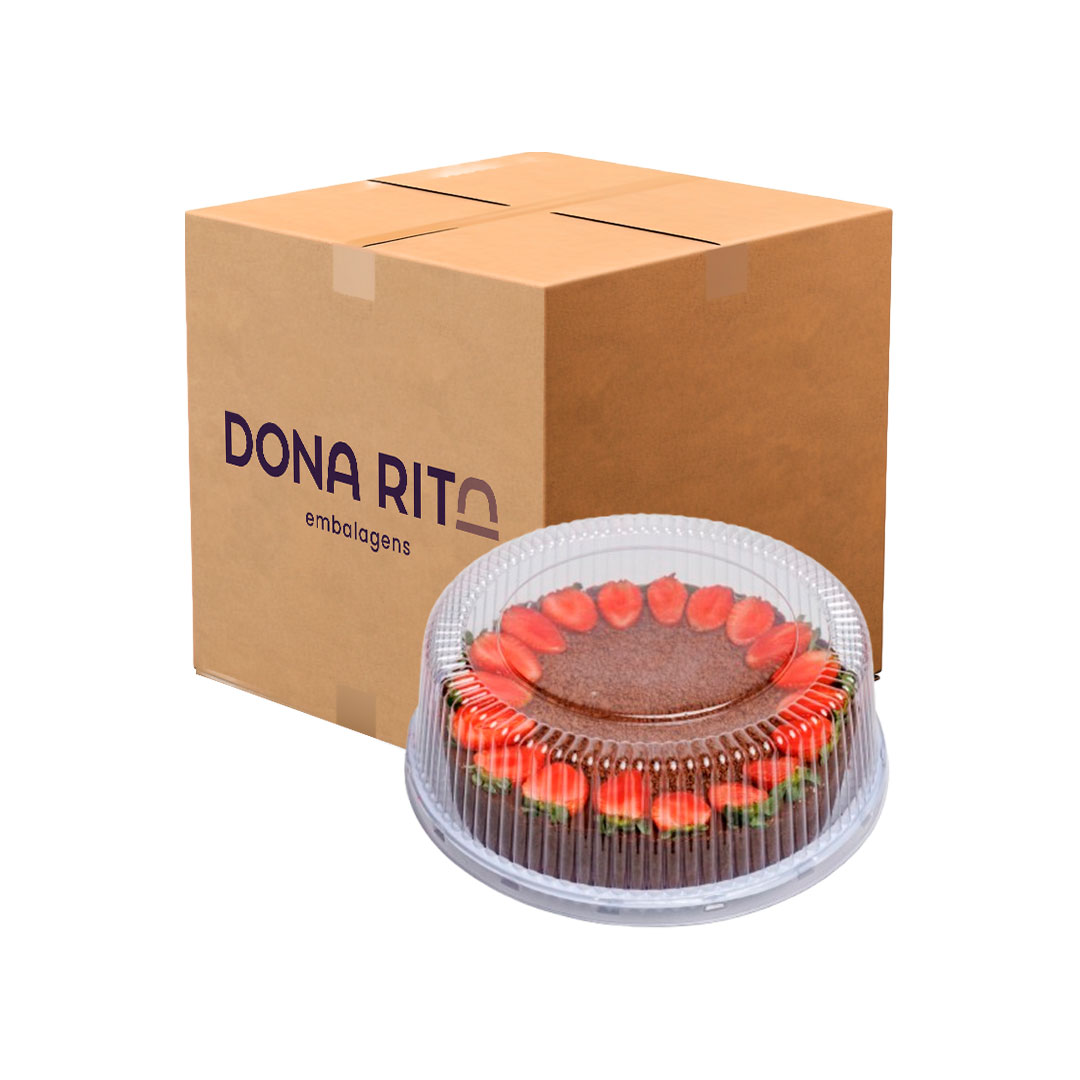 Imagem do produto D 56 Roma Dona Rita Torta Media Caixa 50 Unidades - Branco