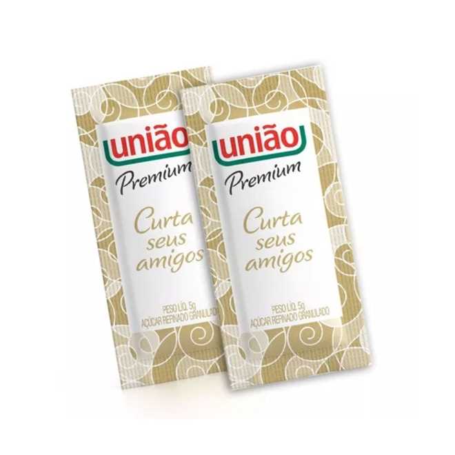Imagem do produto Açúcar Sache União 5g com 400 Unidades
