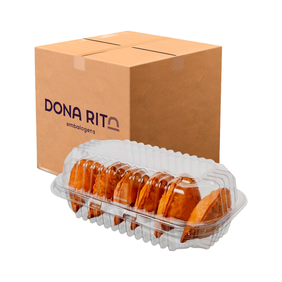 Imagem do produto Da 10 Dona Rita Pote Retangular Caixa 100