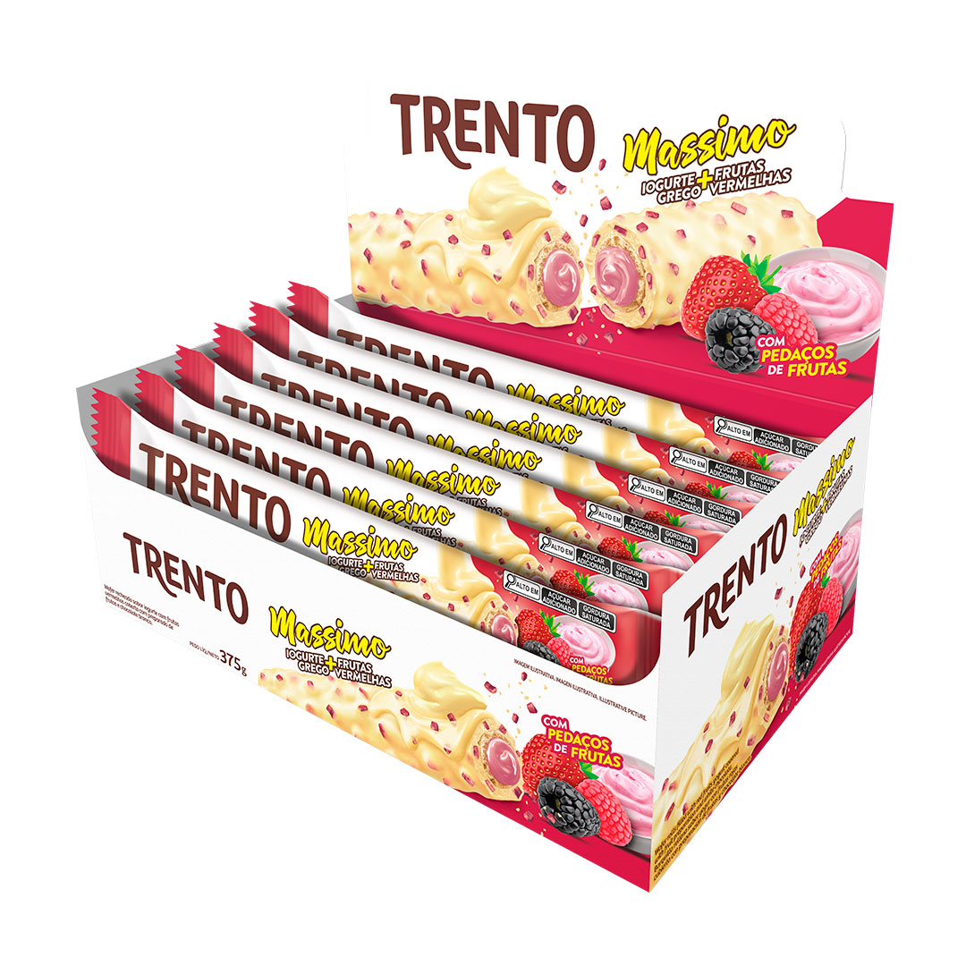 Imagem do produto Chocolate Trento Massimo 25g - Iogurte Grego