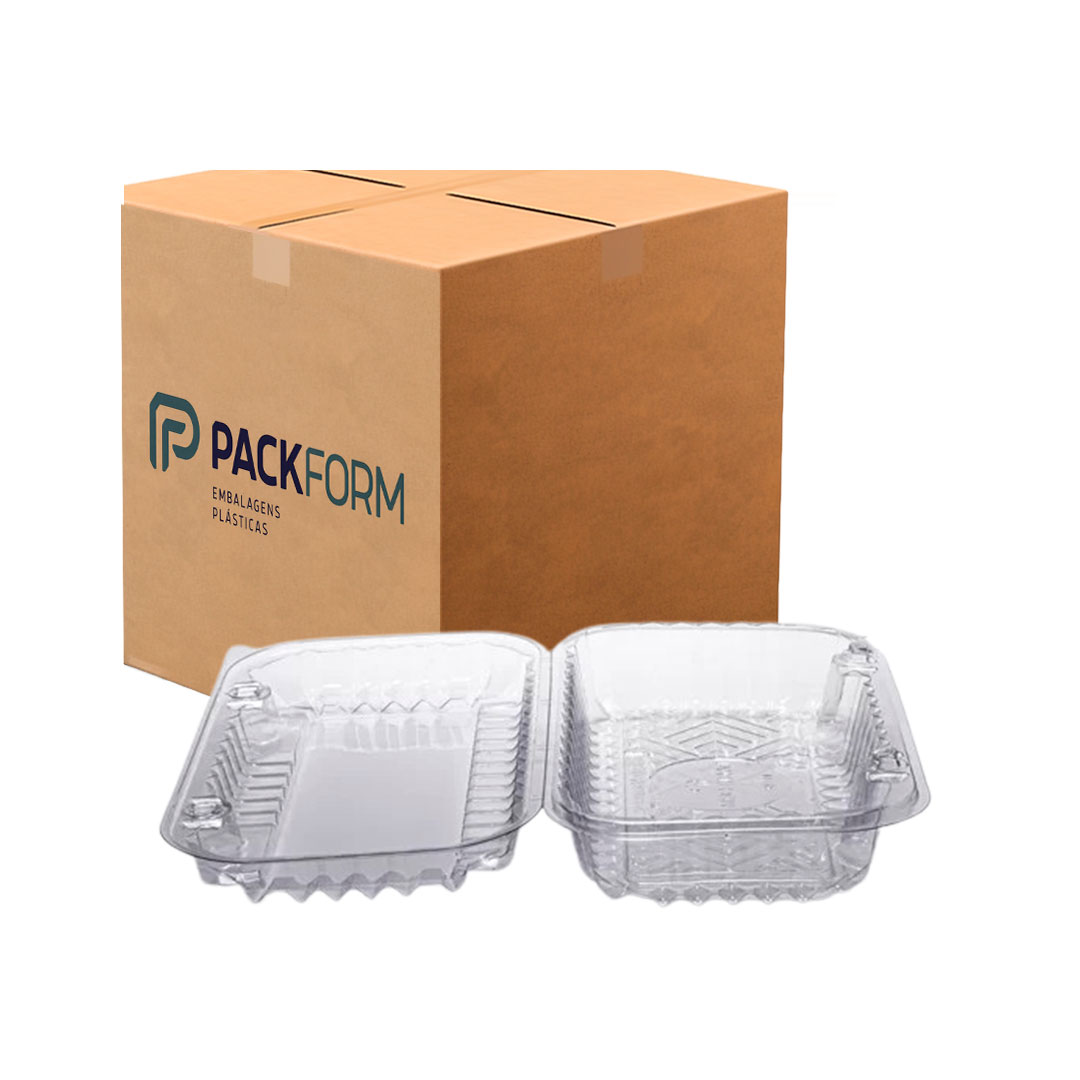 Imagem do produto Pf-08 Packform Retangular Pet Caixa Com 100 Unidades