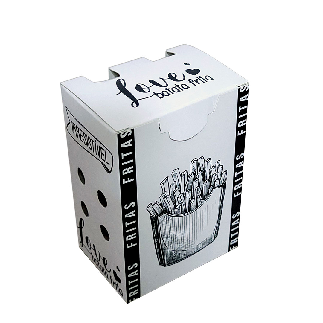 Imagem do produto Caixa P/ Batata Automatica C/50 Salvi - Branca
