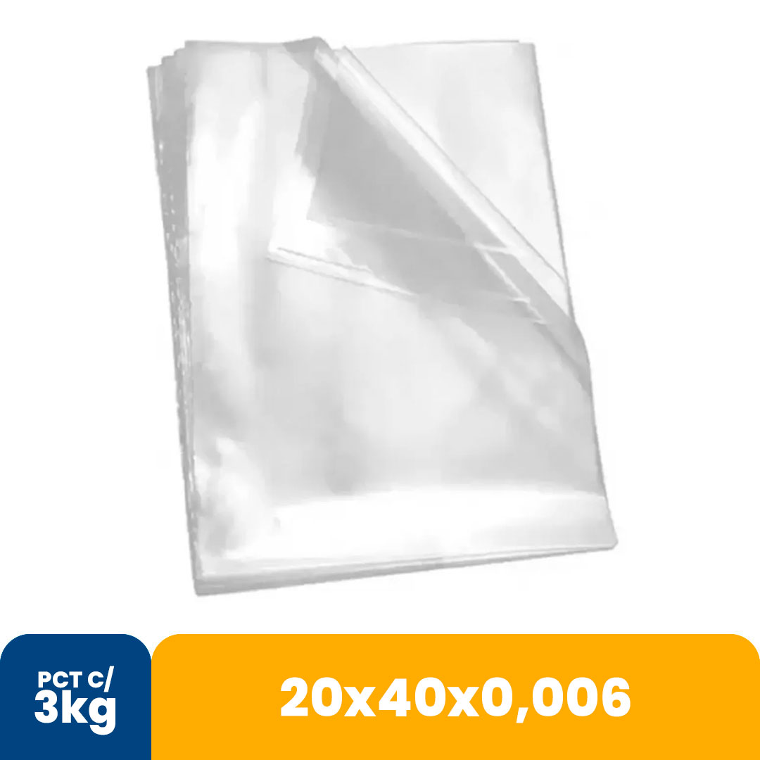 Imagem do produto Saco Pp Zpp 20 X40 X0,006 C/3 Kg