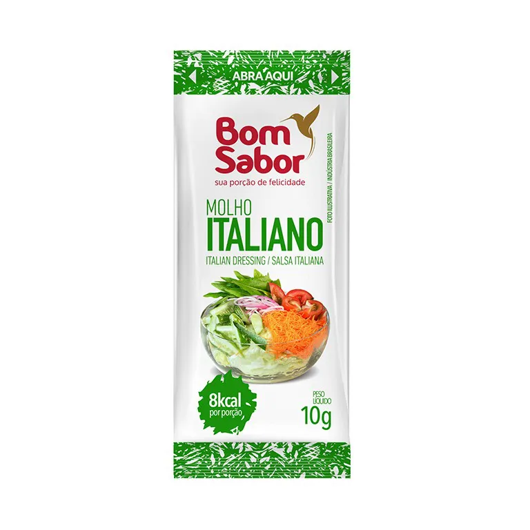 Imagem do produto Molho Italiano Sachê Bom Sabor 10g Com 200
