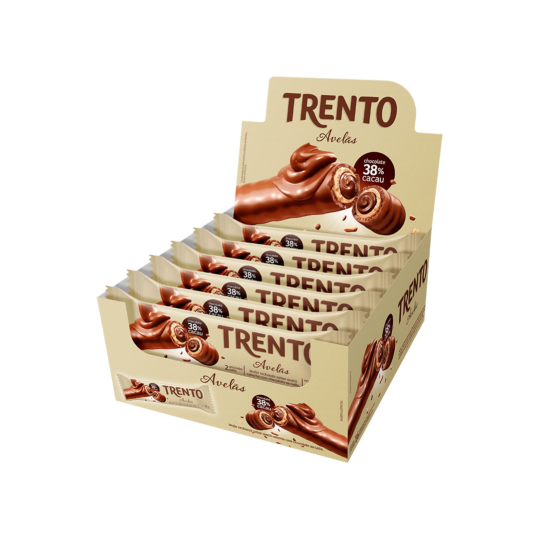 Imagem do produto Chocolate Trento 29g - Avelã
