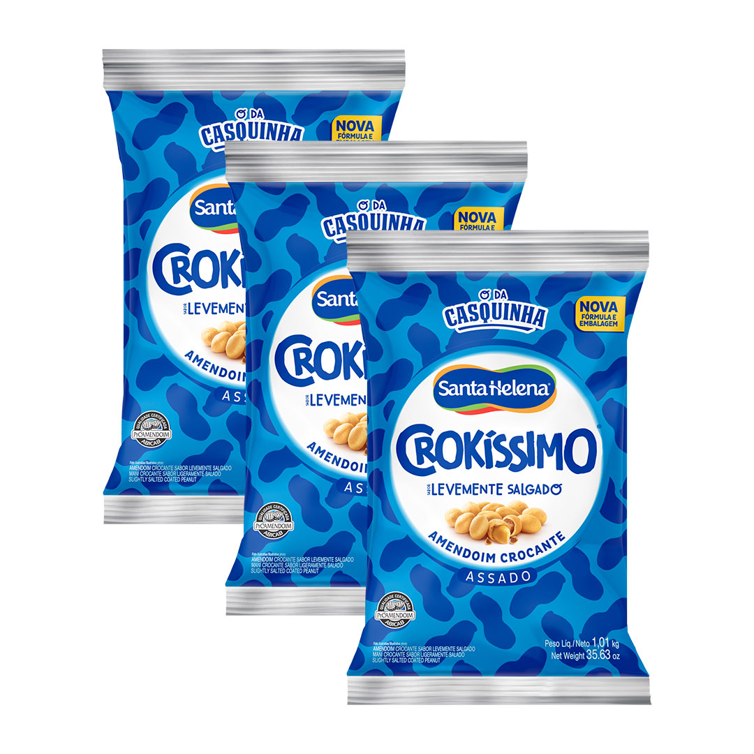 Imagem do produto Crokissimo Santa Helena 1,01Kg - Levemente Salgado