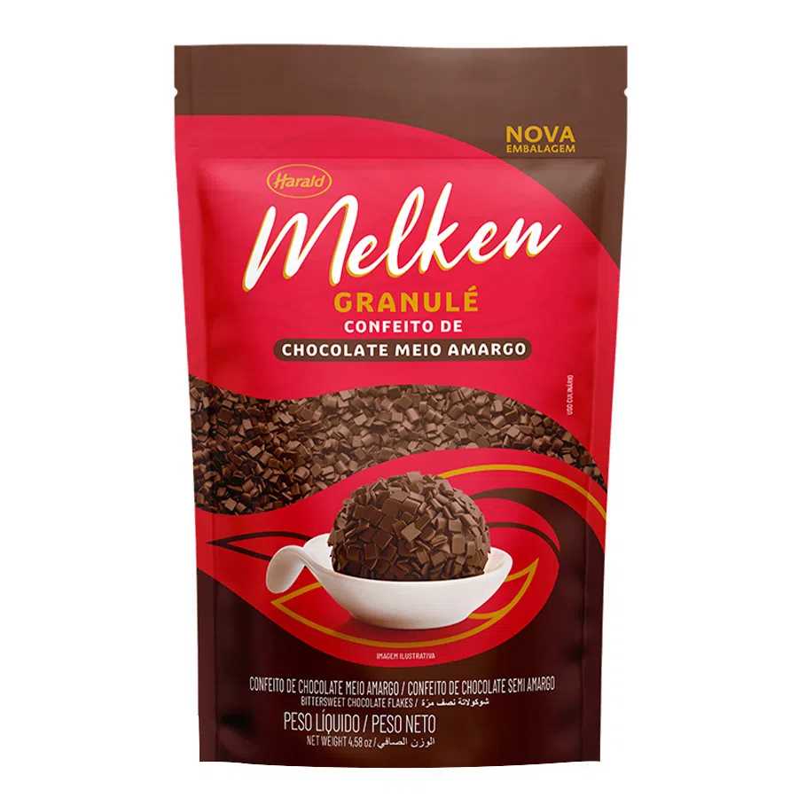 Imagem do produto Chocolate Granule Melken 400G - Meio Amargo