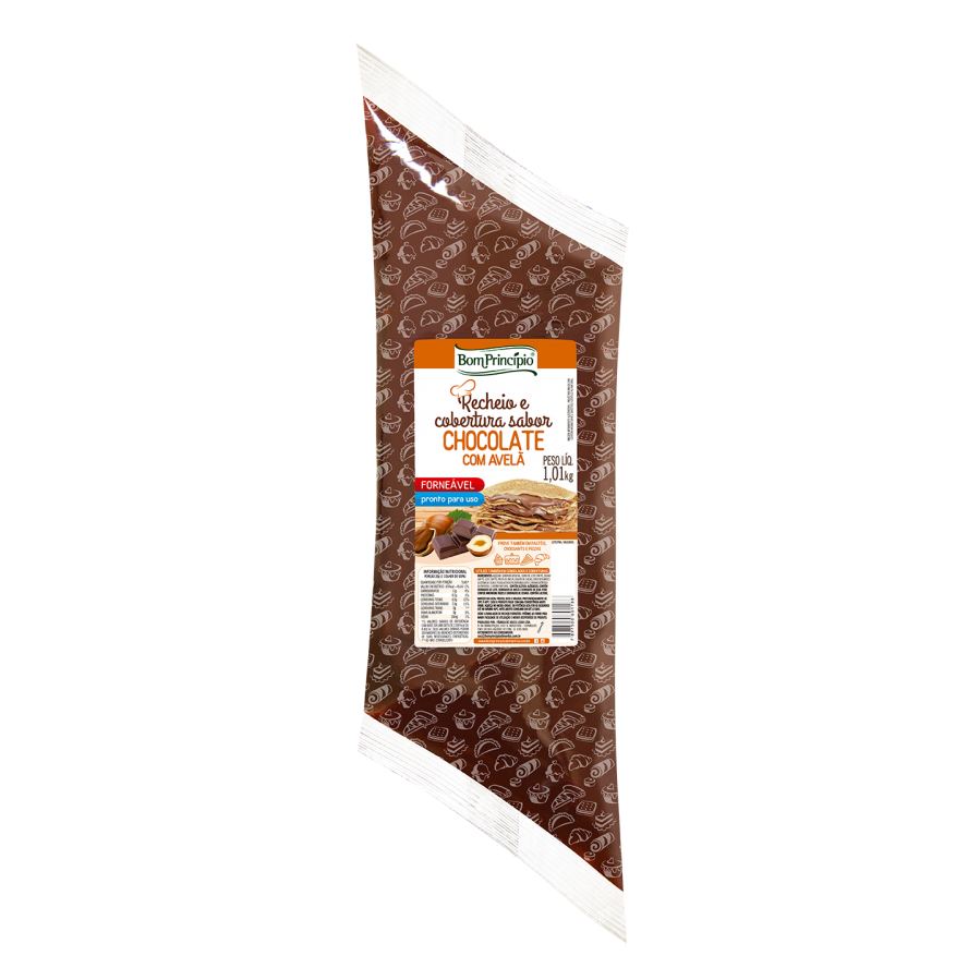 Imagem do produto Recheio Cobertura Bp 1,01kg - Chocolate com Avelã